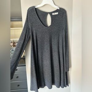 Hollister Charcoal Knit Top